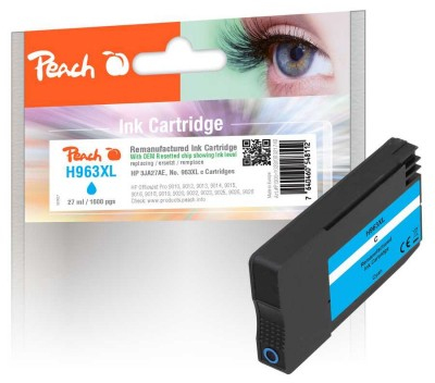 Peach Pi300-1028, Hohe (Xl-) Ausbeute, Cyan, 27 Ml, 1 Stück(E), 1600 Seiten, Einzelpackung