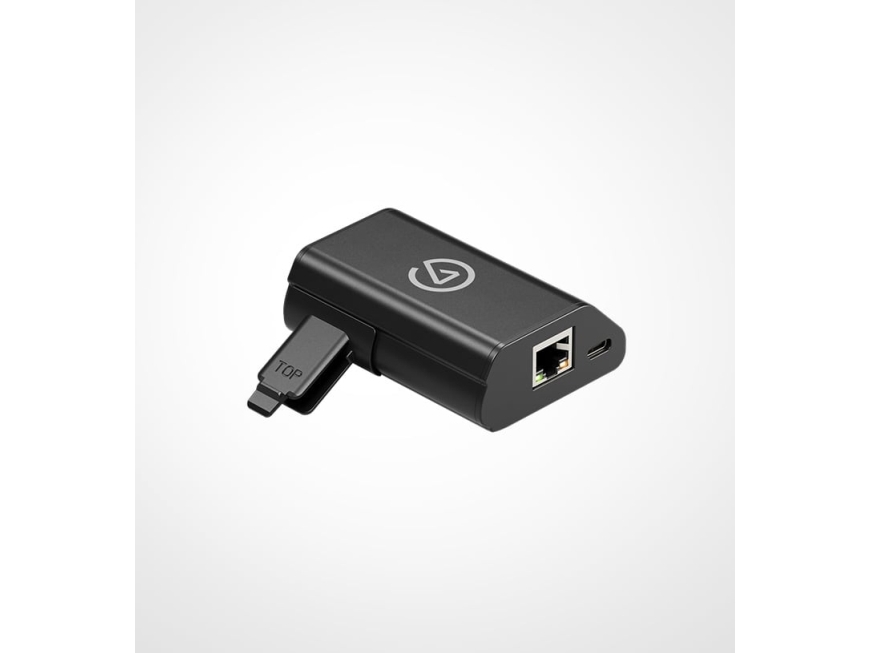 Elgato Network Dock, RJ-45, USB-C, Svart, 5 V, 59 mm, 79 mm, 27 mm | Elgato | GameStuff