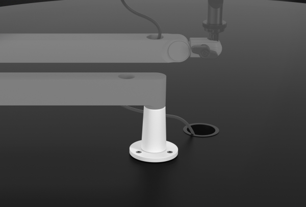 Elgato 10AAX9911, Bordsställ, Elgato, Wave Mic Arm, Wave Mic Arm LP, Wave Mic Arm Pro, Vit, 1/4, 6,4 cm