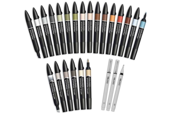 Promarker Set, Interiors Wallet 25+1Pcs