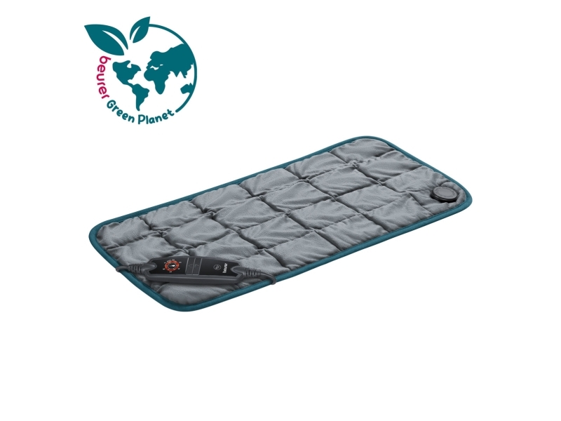 Beurer HK145 Green Planet Viktad värmedyna, grå | Baby & barn - Textil och kläder - Värmefilt och kuddar | GameStuff