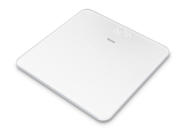 Beurer GS225 Glasvægt Hvid magic display
