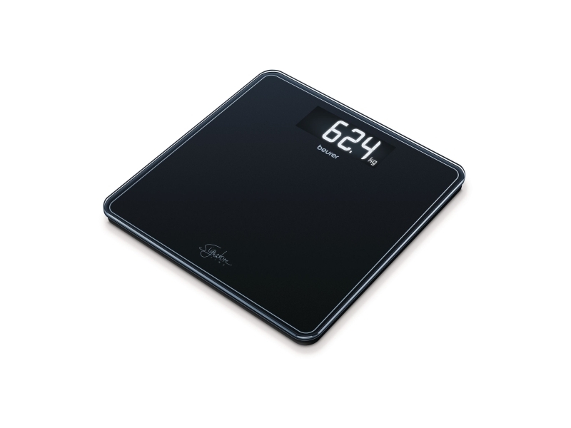 Beurer GS 400 Badeværelsesvægt Glas ( Sort ) - 5 års garanti