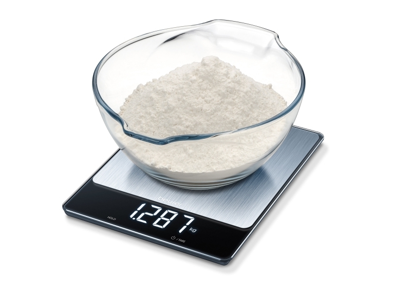 Beurer KS34 XL Köksvåg svart glas | Köksutrustning - Bakartiklar - Köksvågar | GameStuff