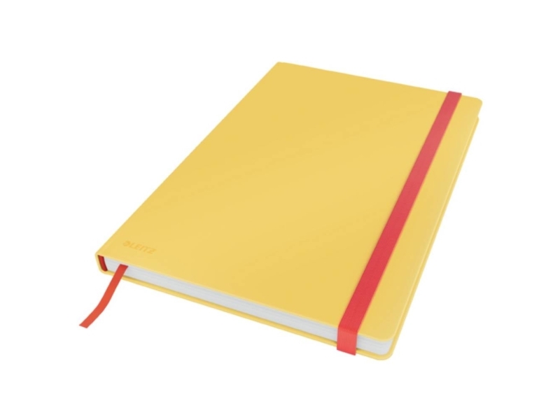 LEITZ Notebook Cosy B5 liniert Hardcover, 80 Blatt, gelb | Papper & Emballage - Block & Post-It - Anteckningsböcker | GameStuff
