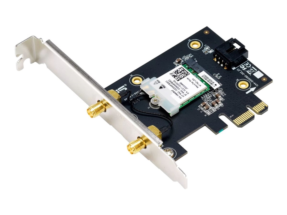 Asus Pce-Ax1800 Bt5.2, Eingebaut, Kabellos, Pci Express, Wlan / Bluetooth, Wi-Fi 6 (802.11Ax), 1775 Mbit/S