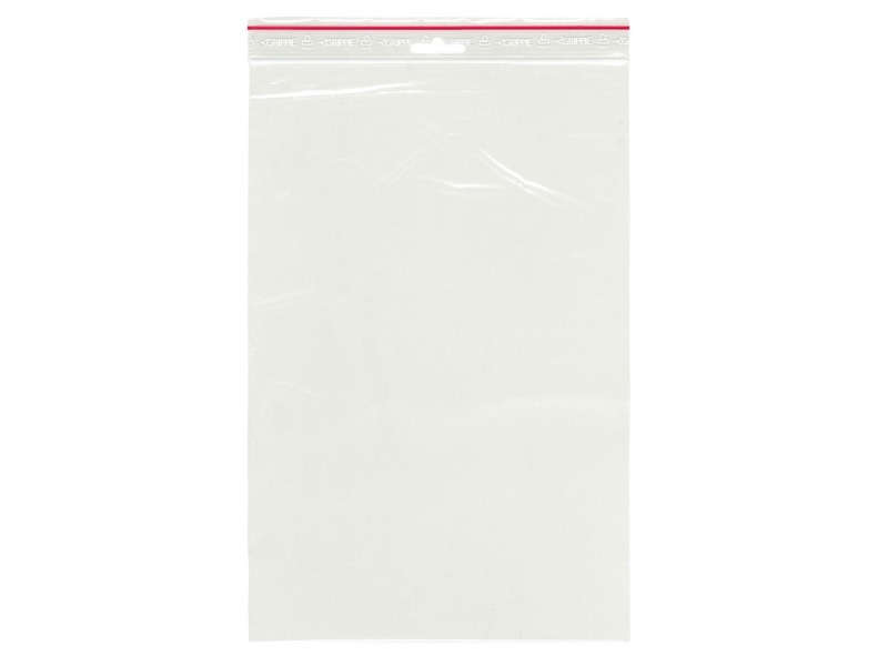 Lynlåspose - U/skrivefelt - str. 200 x 300mm - 1000 stk.