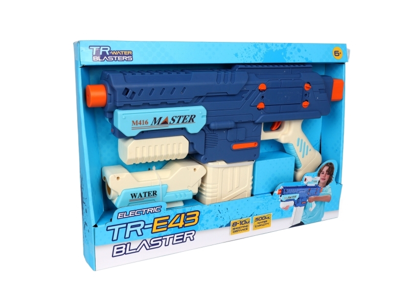 TR-E43 ELEKTRONISK VATTENPISTOL | Utomhusleksaker - Glasögon & Dykmaske - Vattenpistoler | GameStuff