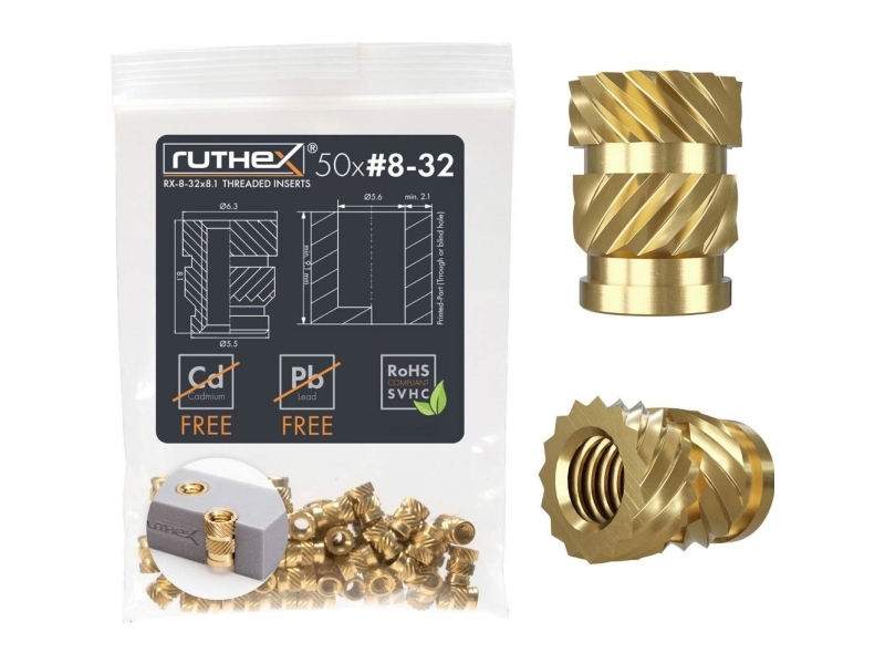ruthex gänginsats RX-8-32x8.1 GE-8-32x81-001 | Skrivare - Bläck, toner & förbrukningsvaror - 3D-förbrukningsvaror | GameStuff
