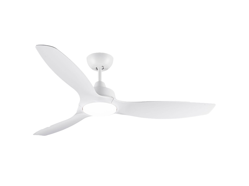 Takfläktslampa Ø135 cm 35W / 24W Justerbart vitt ljus
