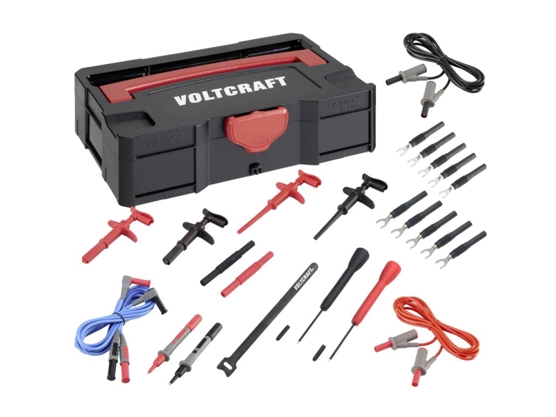 VOLTCRAFT Industri Testledningssats 1 Sats | EL Artiklar - Kablar och ledningar - Testa och mäta ledningar | GameStuff