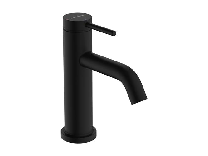 Hansgrohe Tecturis S 1-grebs håndvaskarmatur 80 CoolStart med løft-op bundventil mat sort