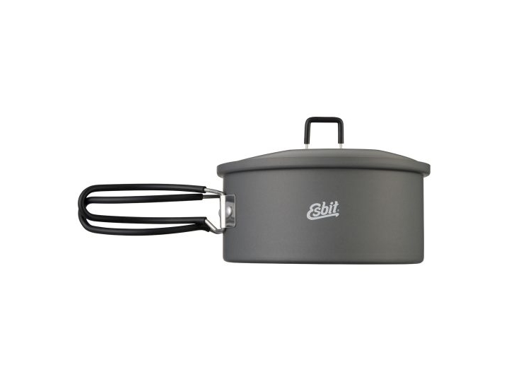 ESBIT PT1100HA, Burk, Gjuten aluminium, 1,1 l, Gjuten aluminium, Svart, Svart, 18/8 | Utomhus - Camping - Köksredskap | GameStuff