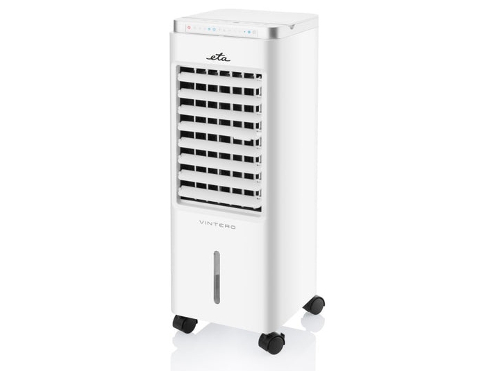 Eta Vintero, Monoblok mobilt klimaanlæg, Nedkøling, Ventilator, Luftfugtning, 6 L, 0,4 l/t, 63 dB, 14,9 m³/t