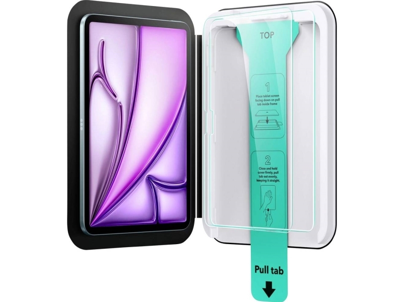 Esr Tempered-Glass Displaybeskyttelsesglas Apple Ipad Air 13 (M3, 2025) 2 Stk Anti-Fingerprint, Ridsefast 1E11800102
