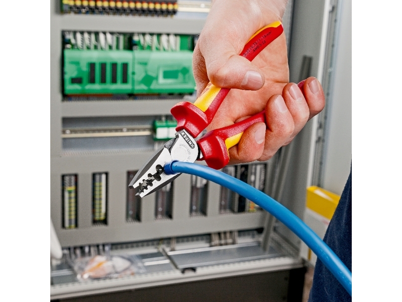 Knipex Crimptång för kabelhylsor | Verktyg & Verkstad - Tänger - Crimp- och Ppresstång | GameStuff