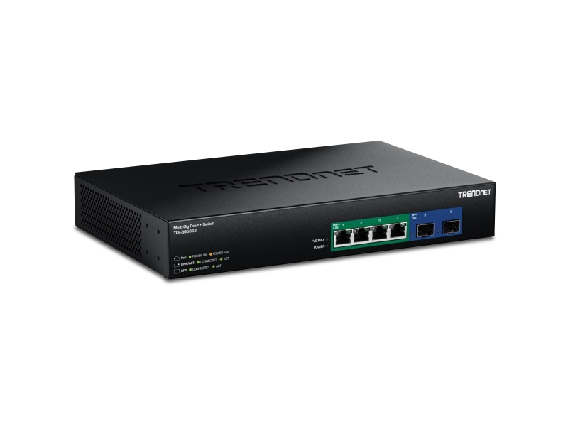 Trendnet Tpe-Bg5062, Unmanaged, 2.5G Ethernet (100/1000/2500), Vollduplex, Power Over Ethernet (Poe), Rack-Einbau
