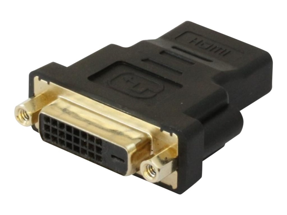 Techly - Videoadapter - Dobbeltlink - Hdmi Hun Til Dvi-D Hun - Afskærmet - Sort