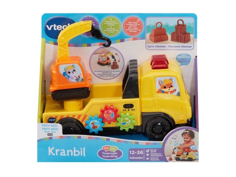 Vtech Building Buddies Truck DK/NO | Leksaker - Figurer & Dockor | GameStuff