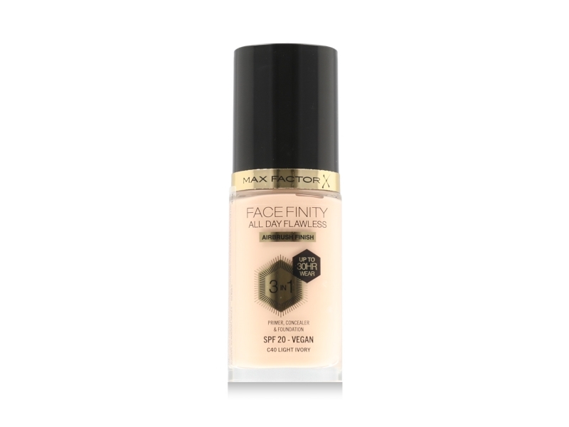 MAX FACTOR FACEFINITY All Day Flawless 3in1 foundation nr. C40 Light Ivory, 30 ml