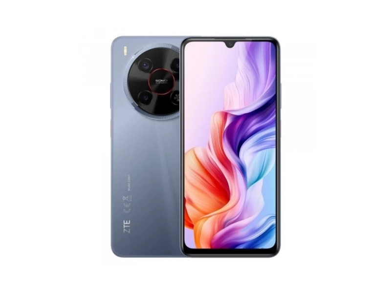 Zte Blade V70 Max, 17,5 Cm (6.9"), 4 Gb, 128 Gb, 50 Mp, Android 15, Grå