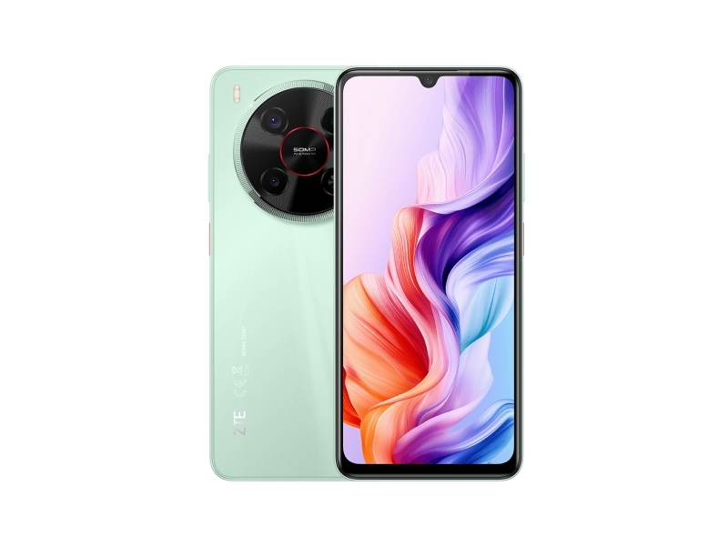 Zte Blade V70 Max, 17,5 Cm (6.9"), 4 Gb, 128 Gb, 50 Mp, Android 15, Grøn