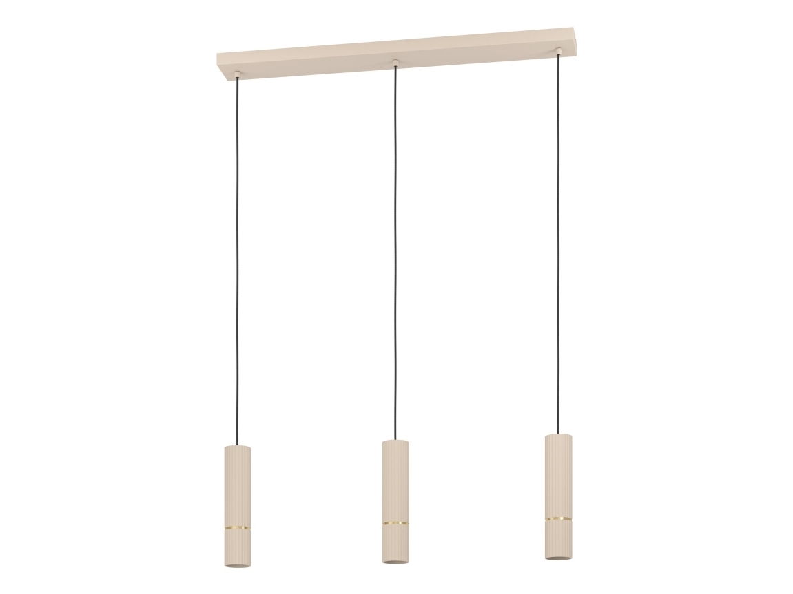 EGLO CAMINIA, Flexibelt fäste, mässing, Slipa, Slipa, Stål, Cylinder, Svart | Belysning - Inomhusbelysning - Taklampa & Pendellampa | GameStuff