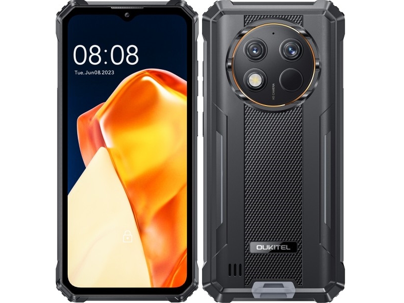 Oukitel G1 Telefon, 256/6 Gb, Schwarz