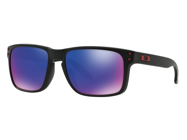 Oakley Holbrook, Voksen, Hankjønn, Rektangulær, Full rim, Sort, Sort