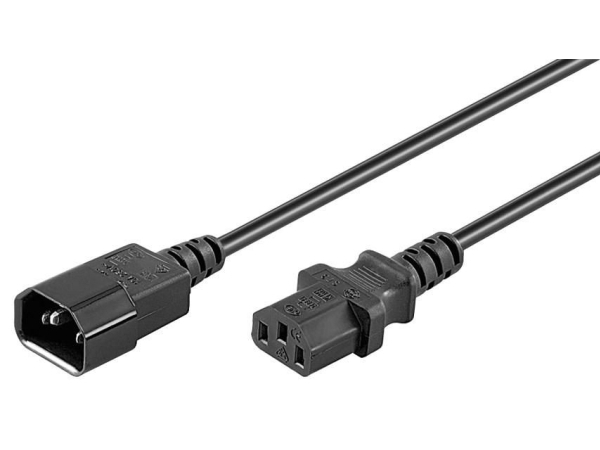 Microconnect - Netzkabel - Iec 60320 C14 Auf Iec 60320 C13 - 3 M - Schwarz
