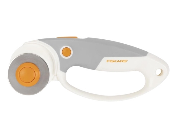 Fiskars 1066047, Titan / rostfritt stål, Grå, Grå, Vit, Tyg, 1 styck, 4,5 cm