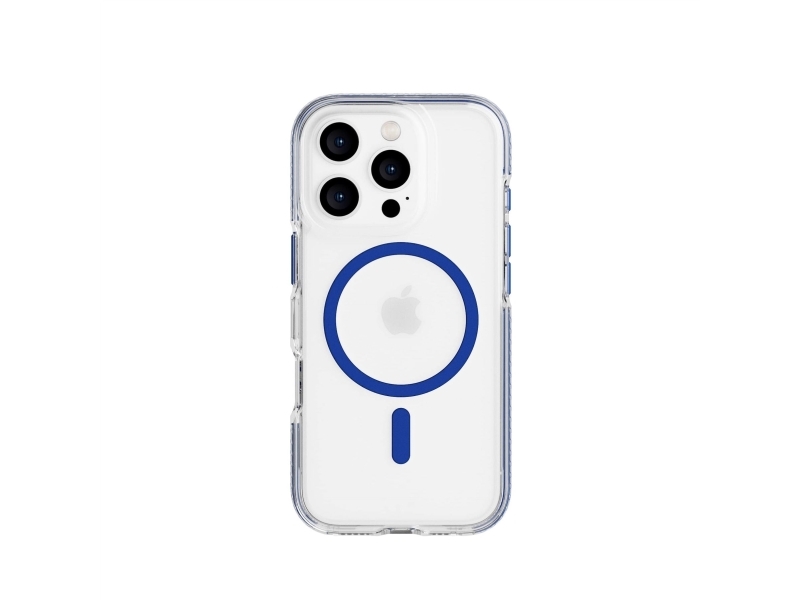 Tech21 Evocrystal, Cover, Apple, Iphone 16 Pro, 16 Cm (6.3"), Blau, Durchscheinend