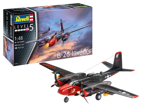 Revell modellflygplan i plast B-26C Invader 1/48 | Hobby - Modellbygge - Övriga | GameStuff