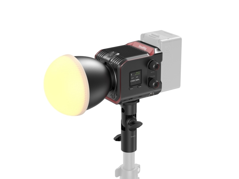 SmallRig RC 100B COB LED, Eksternt tally-lys, Universel, Sort, 1 stk, Kasse, 95 mm