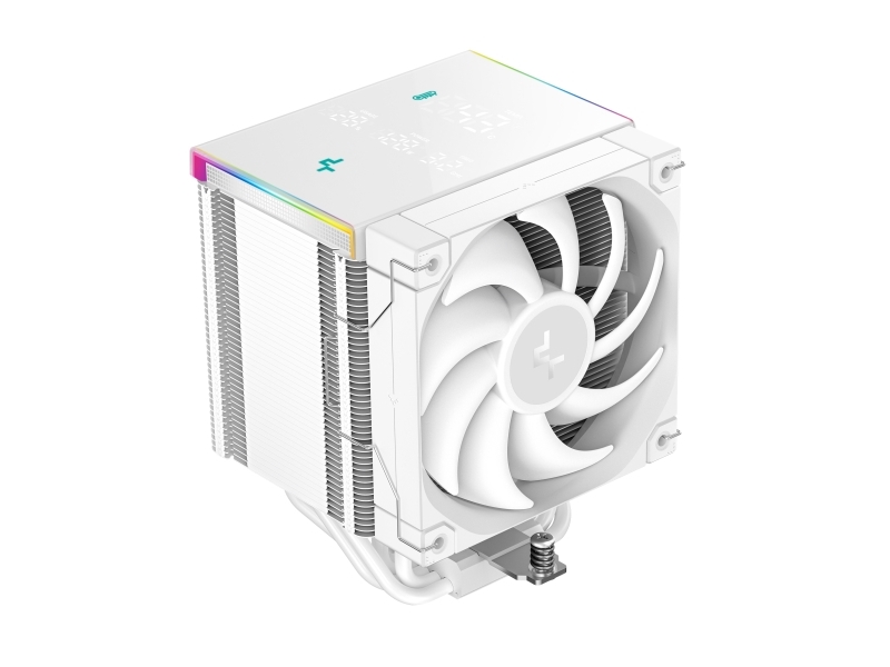 Deepcool Ak500 Digital Pro Wh, Luftkøler, 12 Cm, Hvid