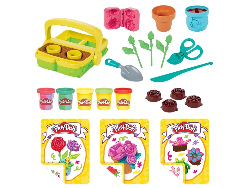 Play-Doh Blooming Flowers Playset
