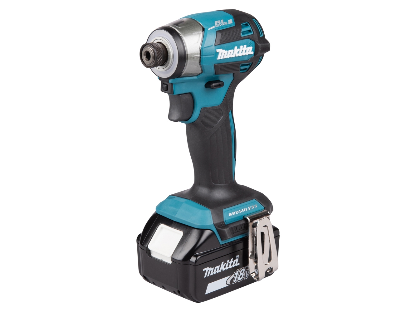 Makita DTD173RTJ, Mutterdragare, Pistolhandtag, 1/4, Svart, Blå, 3600 RPM, 1100 RPM | Elverktyg - Prof. Akku verktyg - Mutterdragare | GameStuff