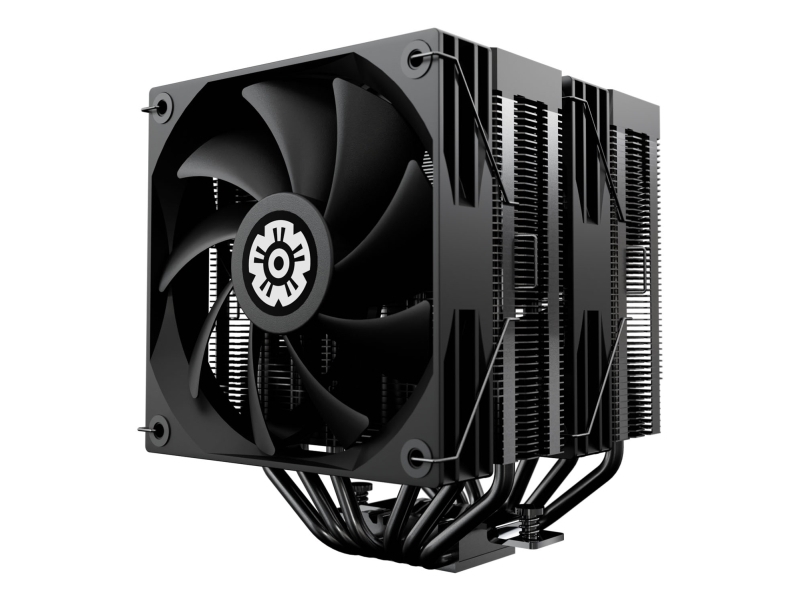 Enermax Ets-Td60d, Luftkøler, 12 Cm, Sort