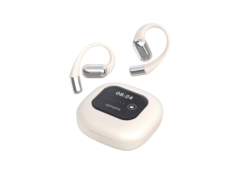 4Smarts Skybuds Ai, Trådløs, Opkald/Musik, Headset, Beige