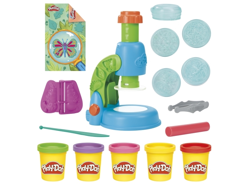 Play-Doh Light & Look Microscope Playset | Leksaker - För dom minsta | GameStuff