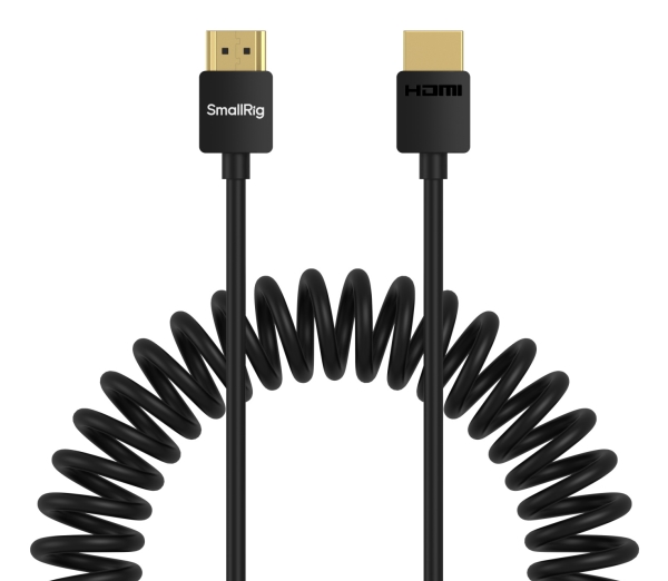 Smallrig 4963, 1 M, Hdmi Type A (Standard), Hdmi Type A (Standard), Sort