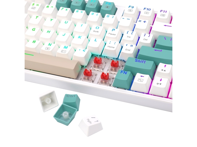 Redragon K643 Pro Rote Umschalttastatur (K643wgc-Rgb-Pro)