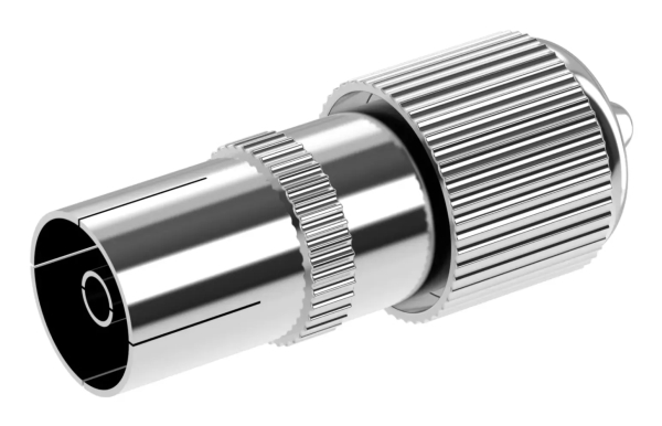 Sinox SOV01526, IEC, Honkoppling, Rostfritt stål, Metall, 9,52 mm, Upphängbar förpackning | Datortillbehör - Kablar & adaptrar - Bildkablar | GameStuff