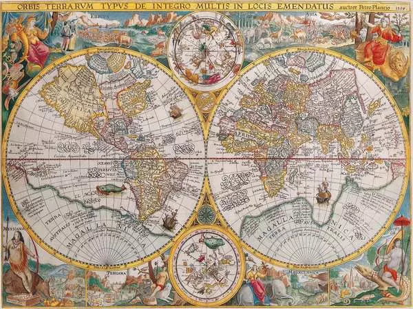 Ravensburger Jigsaw Puzzle 1500 Pieces - Ancient Map