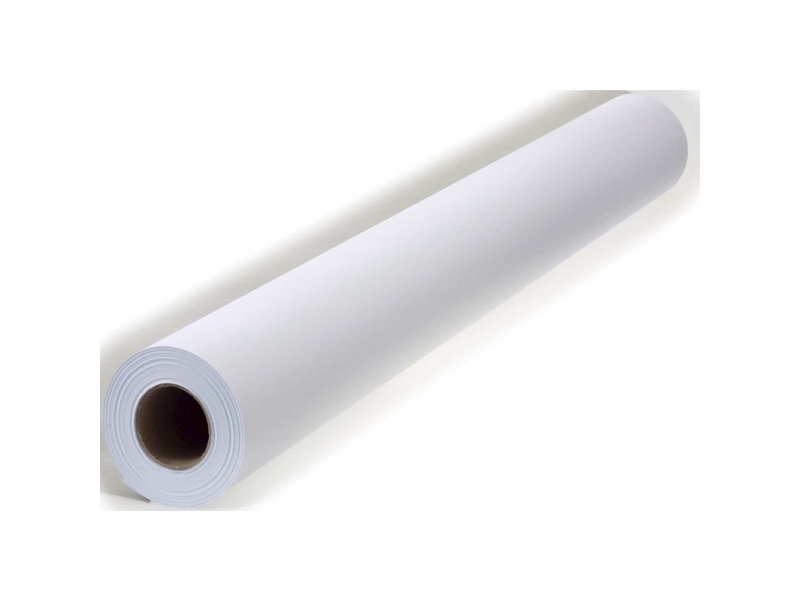 PPC-paper, kopipapir i rulle, Matt Ubestrøget, white, 80g/m2 420mm x 175.00m, A3 Kerne diameter: 76m - (4 stk.)
