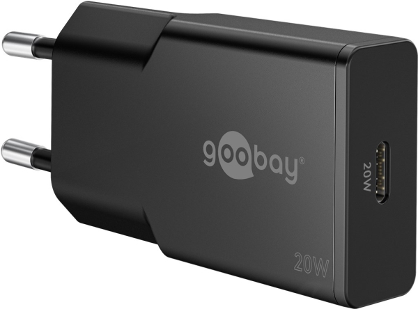 Goobay Slim, Drinnen, Ac, 12 V, Schwarz