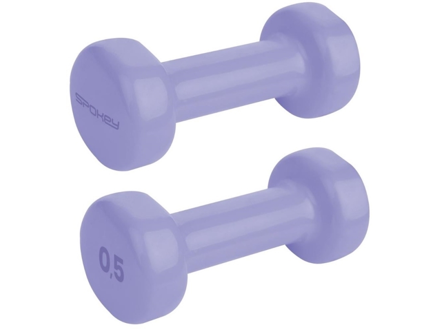 Spokey Set Of Vinyl Dumbbells Spokey Shape 2X 0.5 Kg
