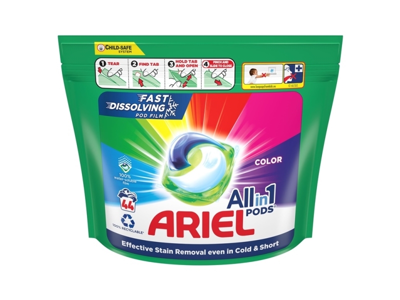 Skalbimo Kapsulės Ariel Color 44Vnt L