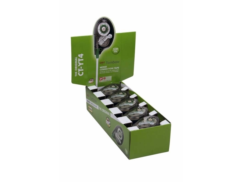 Korrektionstape Tombow CT-YT4 4,2mmx10m | Skrivredskap - Korrigeringsprodukter - Korrigeringsroller | GameStuff