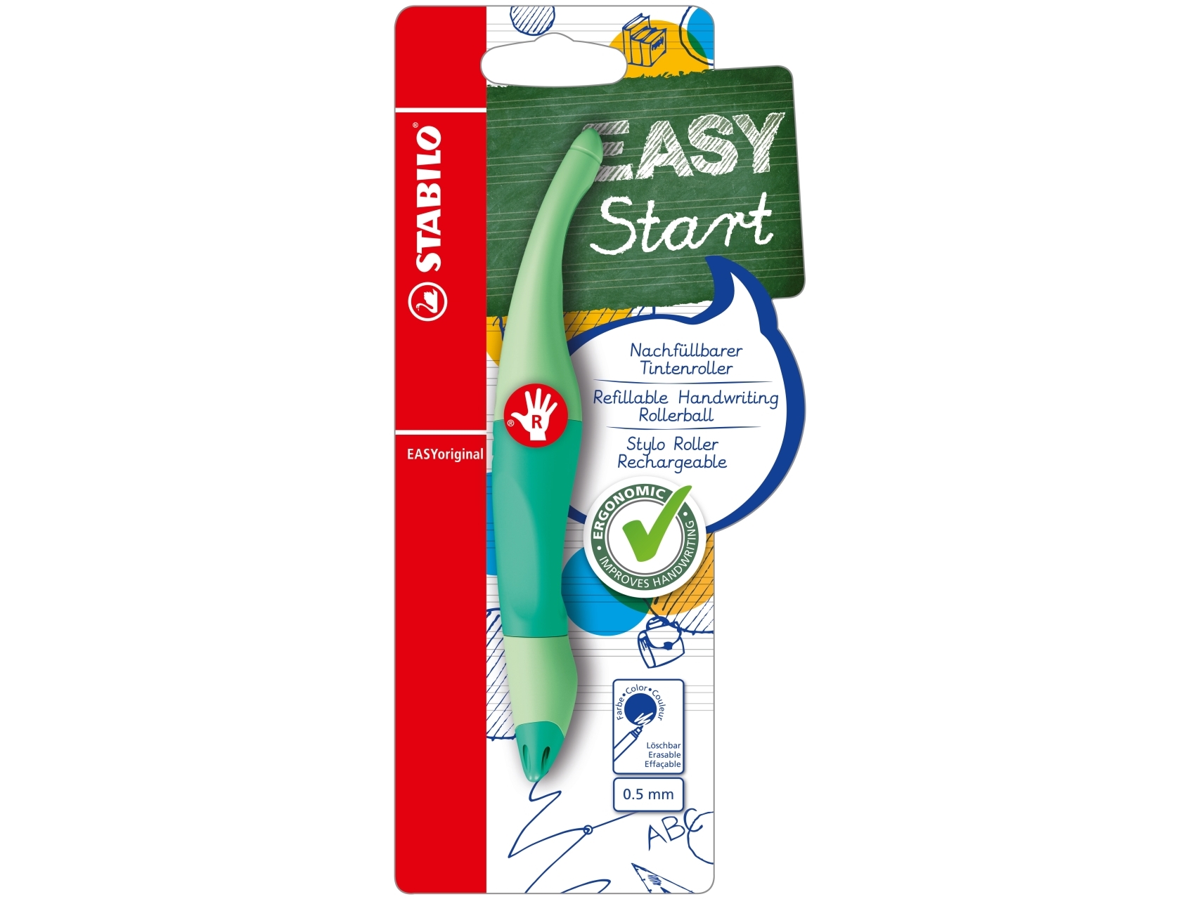 Easyoriginal Pastell R Stift Grün + M-Feder Nieb
